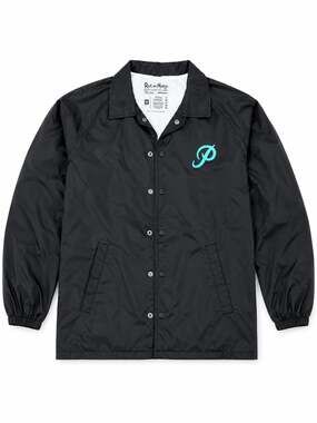 Primitive x Rick and Morty Portal Coaches Jacket Size M